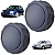 Manopla Roldana Regulagem Banco Volkswagen Golf Polo Passat 1994 1995 1996 1997 1998 1999 2000 - Imagem 4