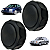 Manopla Roldana Regulagem Banco Volkswagen Golf Polo Passat 1994 1995 1996 1997 1998 1999 2000 - Imagem 1