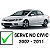 Kit Capa Freio De Mão P/ Honda New Civic 2007 2008 2009 2010 - Imagem 4