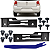 Par Suporte Guia Garra Parachoque Gol G4 2011 2012 2013 2014 - Imagem 1