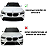 Kit Moldura Friso Alargador Vão de Roda Paralama Traseiro Motorista Pra BMW X1 2010/2015 - Imagem 7