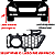 Grade Moldura Do Farol De Milha Neblina F30 Sedan 2011/2019 - Imagem 9