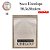 SACO ENVELOPE  C/ LACRE CROMUS 26,5X36X4CM  - BRANCO " SUA ENCOMENDA CHEGOU" - Imagem 1