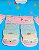 MEIA INFANTIL 3D - BICHINHO CHOCALHO - 0 A 12 MESES - MENINA - Imagem 3