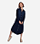Vestido Chemise longo com fenda lateral - Imagem 2