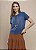 Camiseta Jeans Malha - Imagem 1