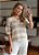 Blusa de Tricô Roma Gola Polo Listrada - Imagem 1