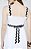 Vestido Midi Sianinha Papper Preto & Branco - Imagem 4
