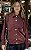 Jaqueta Bomber Alongada em Suede Fio - Imagem 3
