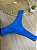 CALCINHA BIQUINI ASA DELTA FIO DUPLO NA COR AZUL BIC | REF. 307A - Imagem 2