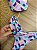CALCINHA BIQUINI ASA DELTA FIO DUPLO ESTAMPA GEOMETRICA | REF. 307EC - Imagem 2