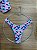 CALCINHA BIQUINI ASA DELTA FIO DUPLO ESTAMPA GEOMETRICA | REF. 307EC - Imagem 1