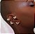 Brinco Earcuff Borboletas com um Brinco Pequeno - Imagem 4