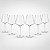 Kit 06 Taças de Cristal Valen Concept Bordeaux 697ml - Ultraleve - Imagem 1