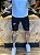 BERMUDA PRETA MASCULINA-SKINNY-CITY DENIM-DESTROYED - Imagem 3