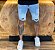 BERMUDA JOGADOR-CITY DENIM-DESTROYED - Imagem 1