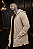 CARDIGAN MASCULINO-CAPUZ-CAPUCCINO-ELASTANO - Imagem 2