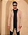 CARDIGAN MASCULINO-CAPUZ-CAPUCCINO-ELASTANO - Imagem 1