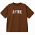 CAMISETA AFTER OVERSIZED MARROM PREMIUM - Imagem 1