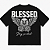 CAMISETA AFTER OVERSIZED PRETA BLESSED - Imagem 1