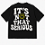 CAMISETA AFTER OVERSIZED PRETA SERIOUS - Imagem 1