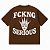 CAMISETA OVERSIZED MARROM FCKNG SERIOUS - Imagem 1