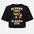 CROPPED OVERSIZED ABACAXI PRETA-AFTER - Imagem 1