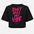 CROPPED OVERSIZED DONT KILL PRETA-AFTER - Imagem 1