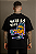 CAMISETA OVERSIZED PRETA MEIA SÓ NO PÉ - Imagem 2
