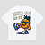 CAMISETA OVERSIZED BRANCA MEIA SÓ NO PÉ - Imagem 1