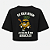 CROPPED OVERSIZED AFTER PRETA SE DER RUIM - Imagem 1