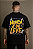 CAMISETA AFTER OVERSIZED PRETA NUNCA É DE LEVE - Imagem 2