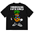 CAMISETA OVERSIZED PRETA AFTER MUNDO ACABA ABACAXI - Imagem 1