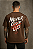 CAMISETA OVERSIZED MARROM AFTER NEVER GIVE UP - Imagem 3