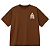 CAMISETA OVERSIZED MARROM AFTER TRIANGLE - Imagem 2