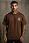 CAMISETA OVERSIZED MARROM AFTER TRIANGLE - Imagem 4