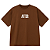 CAMISETA OVERSIZED MARROM AFTER TUDO SAINDO - Imagem 2