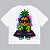 CAMISETA OVERSIZED BRANCA AFTER ABACAXI DJ - Imagem 1