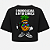 CROPPED OVERSIZED ABACAXI O MUNDO ACABA AFTER - Imagem 1