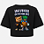 CROPPED OVERSIZED ABACAXI TED VAI VIVER OU TÁ COM DÓ? - Imagem 1