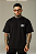 CAMISETA OVERSIZED MALHÃO-MONALISA-PRETA PREMIUM 230G-ALGODÃO BCI - Imagem 4