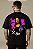 CAMISETA OVERSIZED MALHÃO-MONALISA-PRETA PREMIUM 230G-ALGODÃO BCI - Imagem 2
