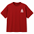 CAMISETA AFTER OVERSIZED VERMELHA SPACE - Imagem 1