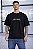 CAMISETA OVERSIZED MALHÃO PRETA-NOISE-PREMIUM 230G-ALGODÃO BCI - Imagem 4