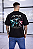 CAMISETA OVERSIZED MALHÃO PRETA-NOISE-PREMIUM 230G-ALGODÃO BCI - Imagem 2