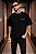 CAMISETA OVERSIZED MALHÃO PRETA--230G-ALGODÃO BCI- 5AM CLUBBING - Imagem 5