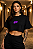 CROPPED OVERSIZED PRETA EU GOSTO É DO ESTRAGO - Imagem 4