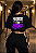 CROPPED OVERSIZED PRETA EU GOSTO É DO ESTRAGO - Imagem 3