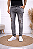 CALÇA JEANS SKINNY JEANS DESTROYED CINZA ELASTANO - Imagem 1