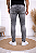 CALÇA JEANS SKINNY JEANS DESTROYED CINZA ELASTANO - Imagem 3